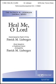 Heal Me, O Lord SATB choral sheet music cover Thumbnail